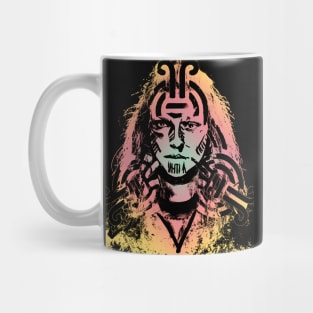 Tattooed female warrior Mug